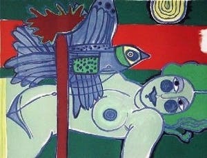 Corneille - Kleurenzeefdruk OUVERTURE SUR L,ETE Handgesigneerd. kopen? Bied vanaf 275!