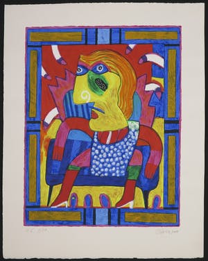 Clemens Briels - Zeefdruk, Got the bibs on at yoe's stone crab miami again kopen? Bied vanaf 60!