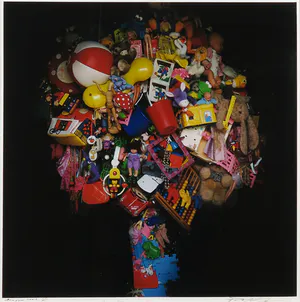 Paul Blanca - Foto, Compositie met speelgoed - Ingelijst kopen? Bied vanaf 300!