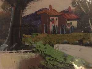 Curiosa - Twee Italiaanse landschapjes. kopen? Bied vanaf 1!