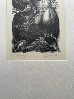 Gerard Gaudaen - Naakte Zeemeermin Gesigneerd kopen? Bied vanaf 65!