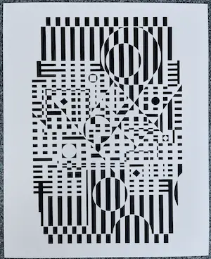 Victor Vasarely - TY-NEU en TORKE-UY - 1973 - 2 werken kopen? Bied vanaf 50!