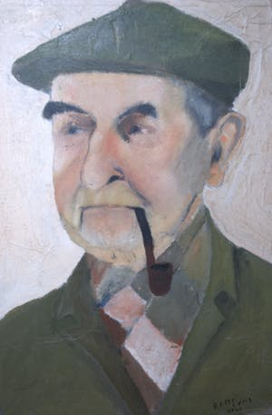 Remi Lens - olieverfschilderij 1942 kopen? Bied vanaf 35!