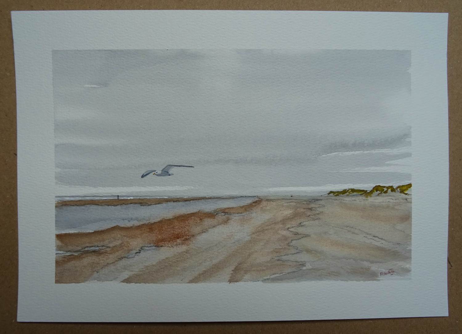 Franklin Meijer - Terschelling - Strand en de Stryp - 2 x kavel kopen? Bied vanaf 50!