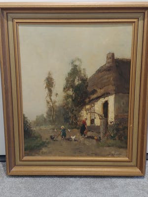 Jan Simon Knikker (sr.) - Boerenerf met waterput kopen? Bied vanaf 400!