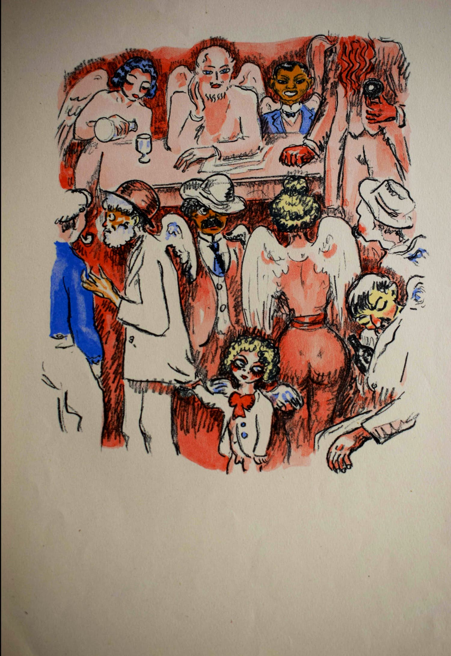 Buy Kees van Dongen - Café der Engelen? Bid from 500!