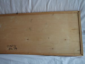 Frank Starik - Acrylverf en Fotografie, “GEFÜHL” – 39 x 118 cm - gesigneerd & ingelijst – 1989 kopen? Bied vanaf 1!