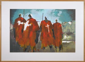 Machiel Hopman - Zeefdruk, Prayers - Ingelijst (Groot) kopen? Bied vanaf 1!