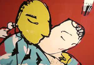 Herman Brood - Kusje verkocht voor € 850!