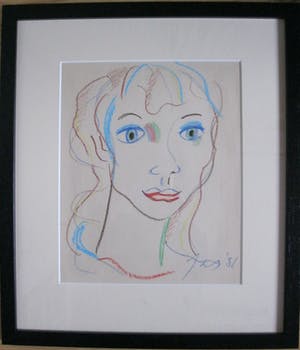 JAS - Portret van een dame kopen? Bied vanaf 45!