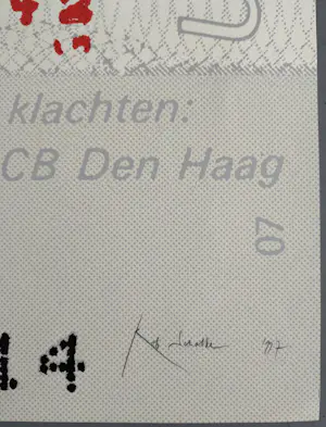 Rob Scholte - Strippenkaar - gesigneerde zeefdruk kopen? Bied vanaf 249!