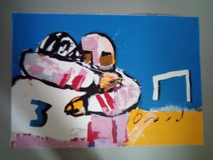Herman Brood - voetbal 3 kopen? Bied vanaf 99!