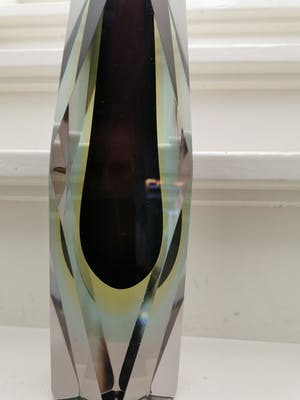 Flavio Poli - Somerso facet geslepen vaas kopen? Bied vanaf 75!