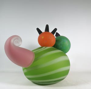 Ozzaro by Loranto - Grote Matglazen opengewerkte kat kopen? Bied vanaf 50!