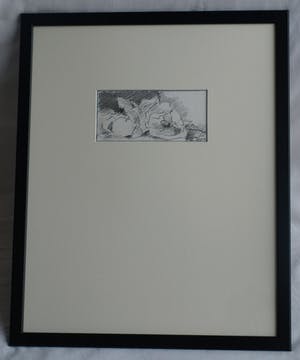 Fon Klement - Ingelijste tekening , Bloemstilleven 2 - 2000 kopen? Bied vanaf 80!