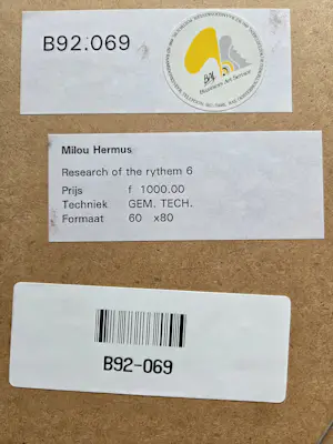 Milou Hermus - research of the rythm kopen? Bied vanaf 175!