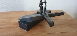 Corry Ammerlaan - Op scheiding van wegen -bronzen versie kopen? Bied vanaf 1!