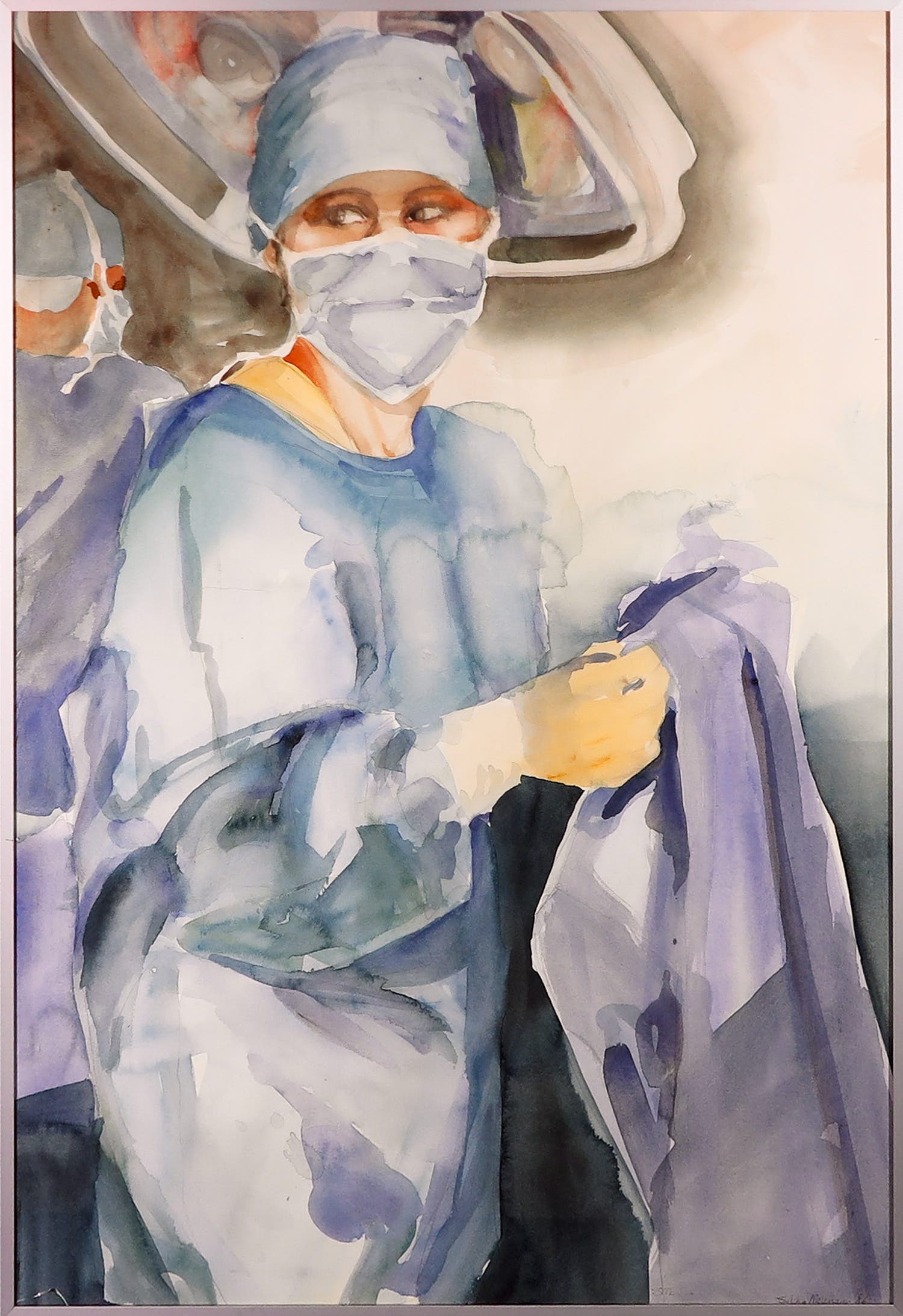 Sylvia Molenaar - Aquarel, Arts - Ingelijst kopen? Bied vanaf 1!