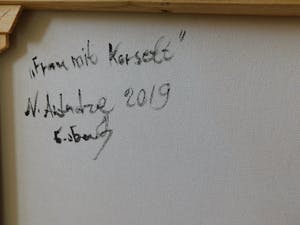 Natia Antadze - "Frau mit Korsett" kopen? Bied vanaf 130!