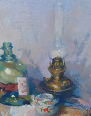 Albert Wouters - Stilleven met fles kaufen? Bieten Sie von 175!