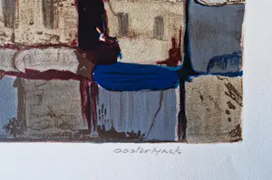 Jean Oosterlynck - Grote 1976 - Epreuve d'Artiste kleuren-lithografie "Méditerranée" gesigneerd kopen? Bied vanaf 41!