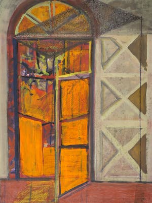 Bert van Zelm - Acryl op papier, Zonder titel kopen? Bied vanaf 1!