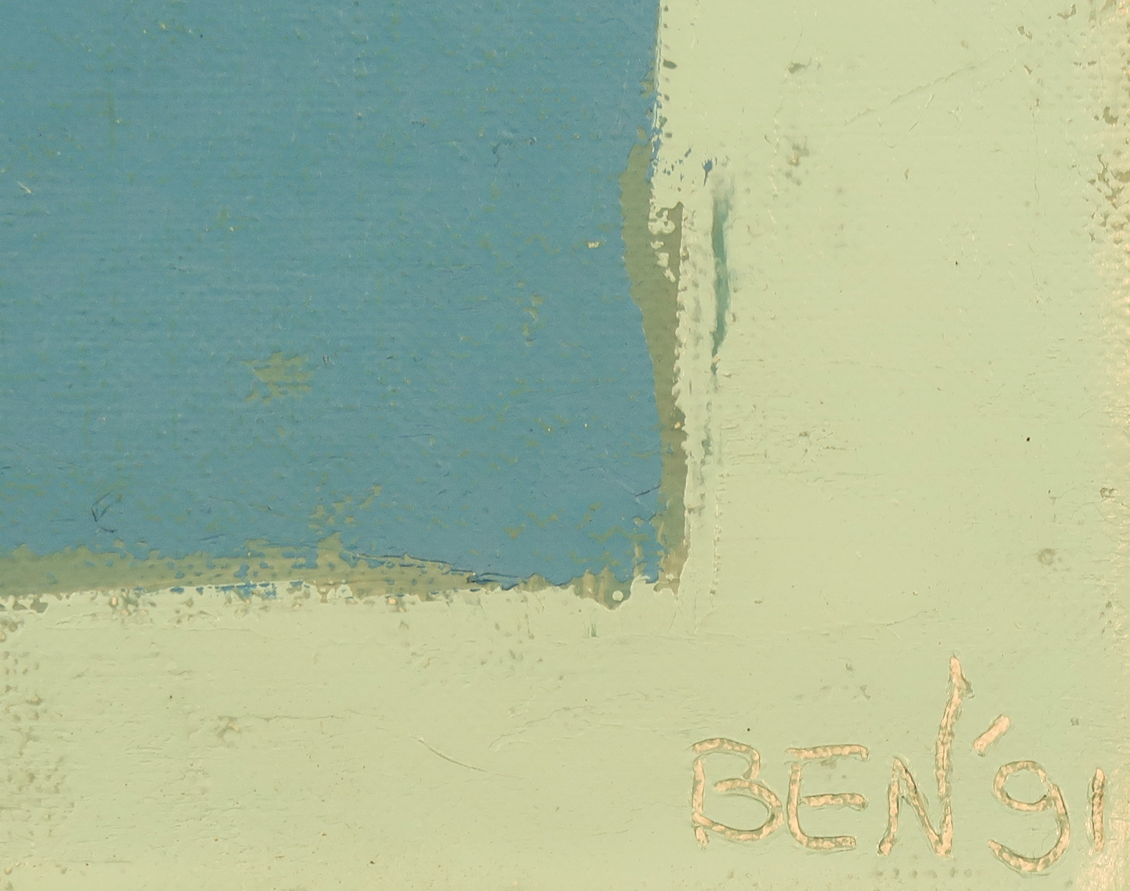 Ben van den Eerenbeemt - Acryl op doek, Ontmoeting I - Ingelijst kopen? Bied vanaf 100!