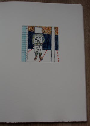 Roger Raveel - Drie etsen: "Waarom" - 2002 kopen? Bied vanaf 650!