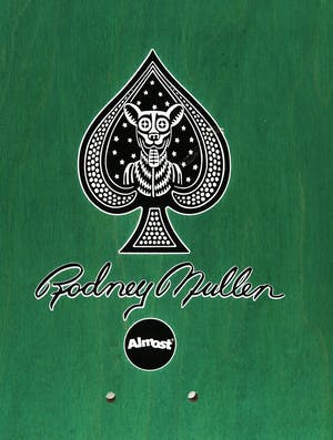 Curiosa - Almost - Rodney Mullen - Gesigneerd skatedeck Poker Slick kopen? Bied vanaf 1!