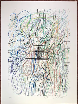 Hermann Nitsch - ohne Titel kopen? Bied vanaf 500!