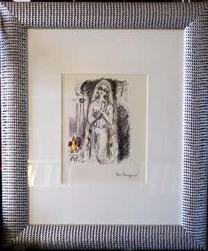 Kees van Dongen - La Princesse de Babylon - afwijkende litho - zie tekst verkocht voor € 300!