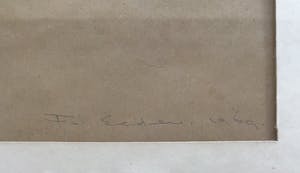 Frits van Eeden - Grote Tekening - Oost Indische inkt -Unica kopen? Bied vanaf 45!
