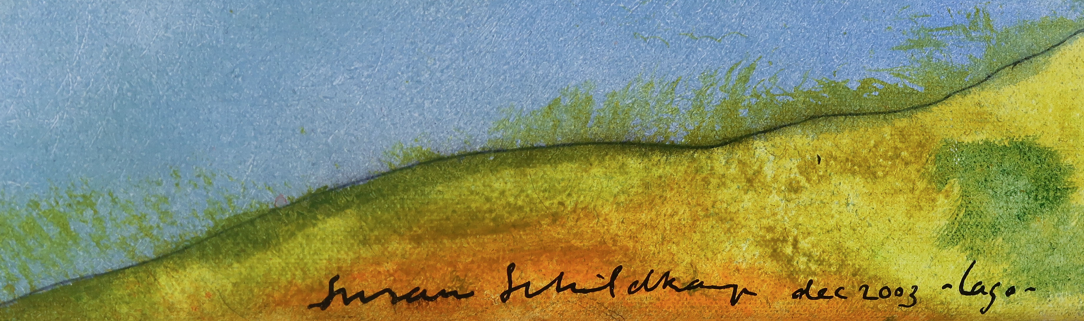 Susan Schildkamp - Acryl op doek, Lago - Ingelijst (Groot) kopen? Bied vanaf 200!