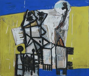 Corneille - Zeefdruk, 1951 Cobra grande oeuvre - Ingelijst kopen? Bied vanaf 250!