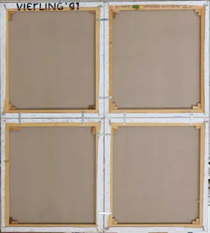 Frans Vierling - Acryl op doek, Kleurkwadraat (Zeer Groot) kopen? Bied vanaf 150!