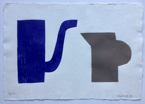 Klaas Gubbels - houtdruk - 2005 - oplage 5/6 E/A. kopen? Bied vanaf 350!