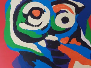 Karel Appel - Leef met mij kopen? Bied vanaf 750!