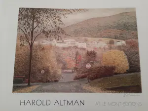 Harold Altman - Litho, stads gezicht. At Le Mont Editions kopen? Bied vanaf 40!