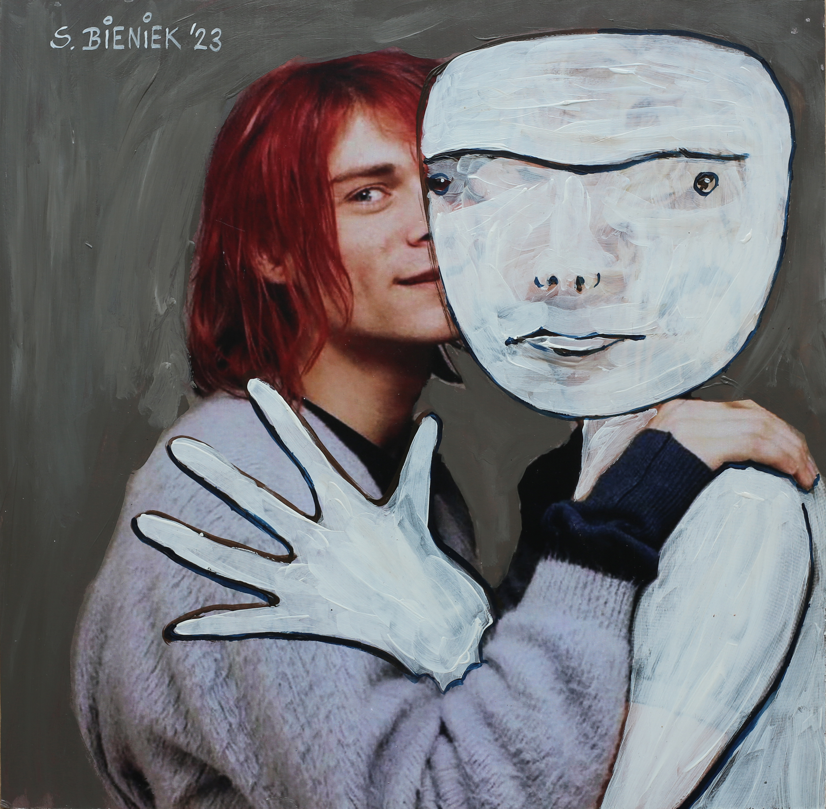 Sebastian Bieniek - “Ghost Rider No. 50” (Kurt Cobain) kopen? Bied vanaf 300!