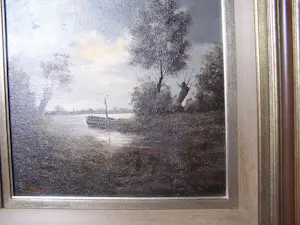 Willem Kroon - Hollands Polderlandschap kopen? Bied vanaf 60!