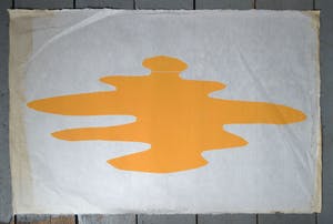 Carel Visser - Druk in oranje kopen? Bied vanaf 25!