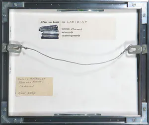 Jaap Ploos van Amstel - Gemengde techniek op doek, Labirint - Ingelijst kopen? Bied vanaf 100!