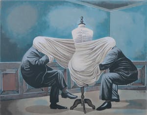 Hans Spiegeler - Zeefdruk, Ultieme ceremonie - Ingelijst (Groot) kopen? Bied vanaf 50!