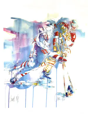 AcheterOrtho Owen - Prachtige serie sport litho's met mooie intense diepe kleuren.? Enchérissez de 70!
