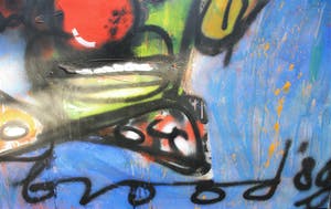 Herman Brood - Groot Werk: Abstracte compositie kopen? Bied vanaf 4000!