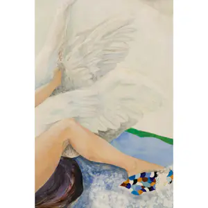 Jan Vanriet - 'Leda en de Zwaan' kopen? Bied vanaf 3750!