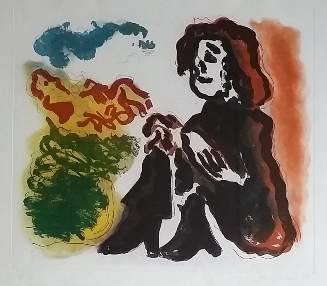 Jan Sierhuis - Mooie ingelijste litho van Sierhuis kopen? Bied vanaf 125!