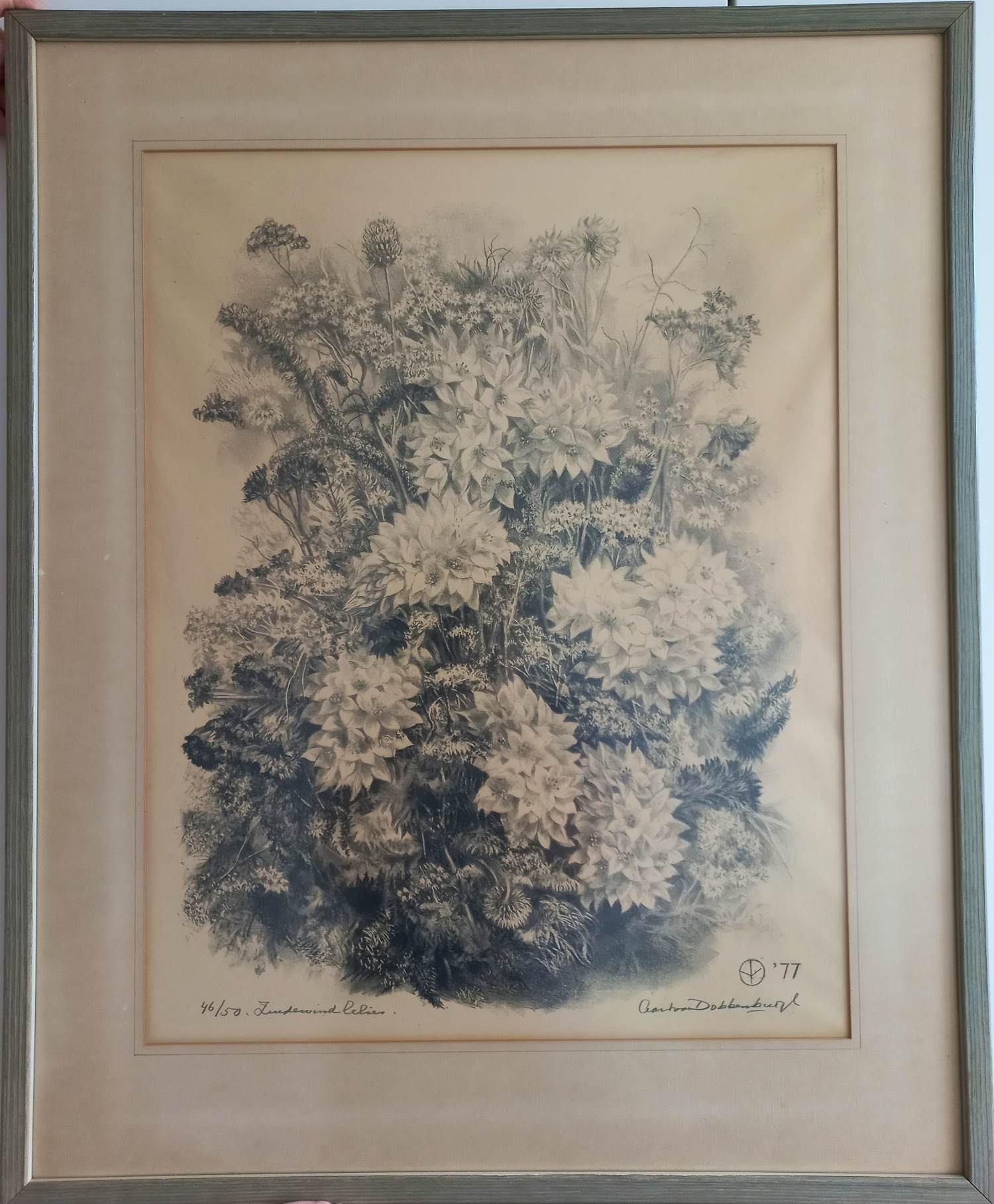 Buy Aart van Dobbenburgh - Zuidewind lelies? Bid from 55!