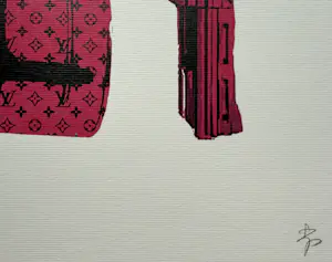 Death NYC - handgesigneerde zeefdruk | 'Louis Vuitton Spray/Mask/Gun' | 2015 kopen? Bied vanaf 60!