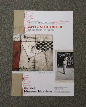 Anton Heyboer - 5 tentoonstellingaffiches kopen? Bied vanaf 50!